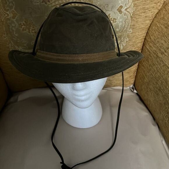 OUTBACK TRADING COMPANY WILLIS WESTERN HAT SIZE SMALL/MEDIUM - Picture 6 of 9